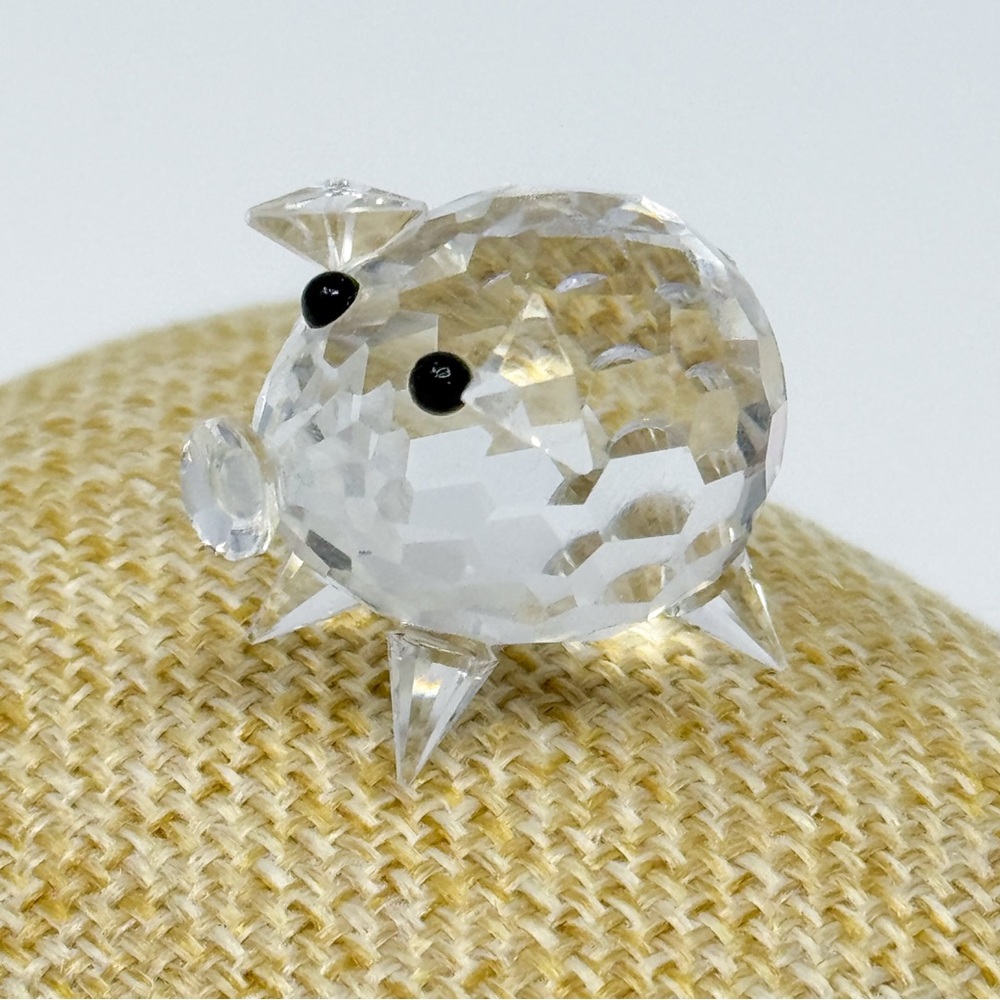 Swarovski Crystal Small “Mini Zoo” Figurine Miniature Pig NO Box